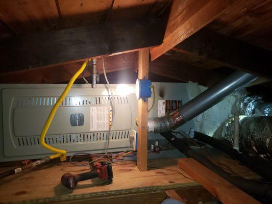 Attic installation