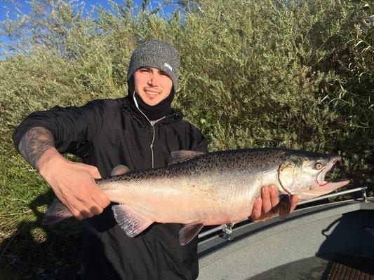 Sacramento River salmon fishing