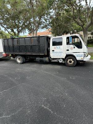 Company truck from crew