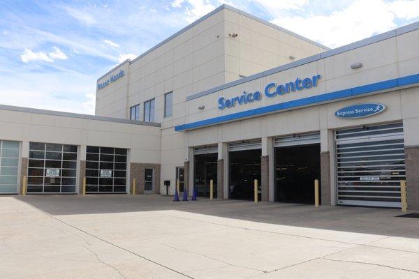 Service Center at Planet Honda