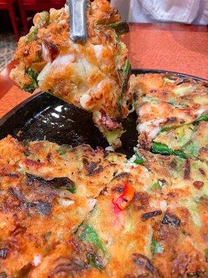 seafood Seafood & Vegetable Pancake