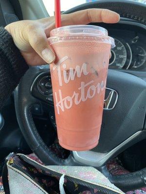 Red Velvet Cream Cold Brew with Cold Foam