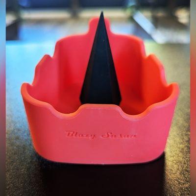 Blazy Susan silicone ashtray with debowler!