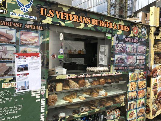 U.S. Veteran Burgers and Fries