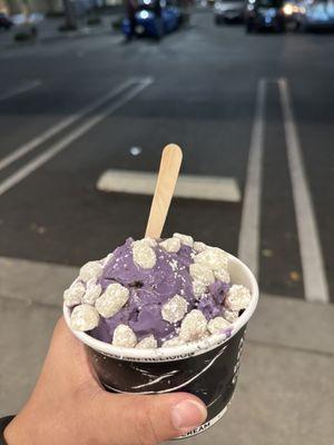 Ube brownie