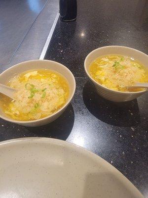 Eggdrop soup....