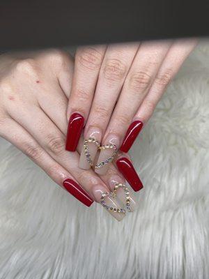 Valentine Nails