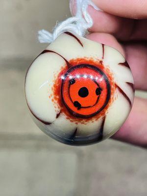 glass eye pendant