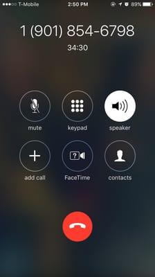 I was actually on hold for 45 minutes. I ended the call and redialed ten minutes before this call.. Never got anywhere with this call..