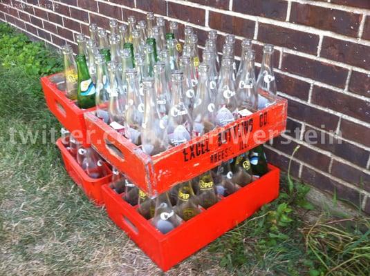 I have my empties ready to return to Excel Bottling in Breese, IL!