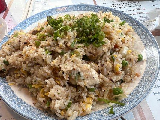 Fried rice with chicken