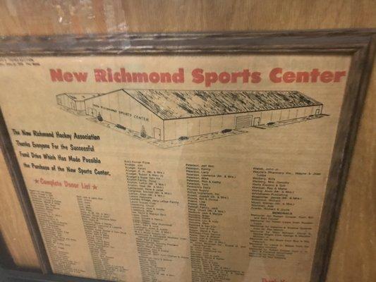 History in the trophy cases and on display in the lobby