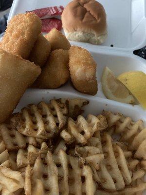 8 piece fish with fries