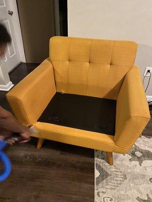 Upholstery cleaning