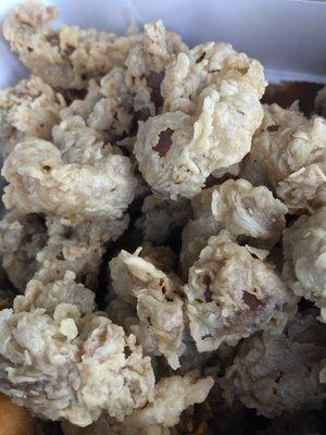 Fried Chicken Gizzard's (aka) Crack Balls as they're so addictive !!!