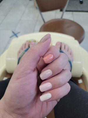 Gel manicure