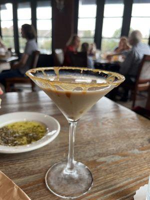 Banana foster martini