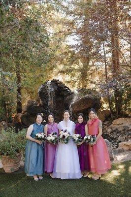 Custom bridesmaid dresses