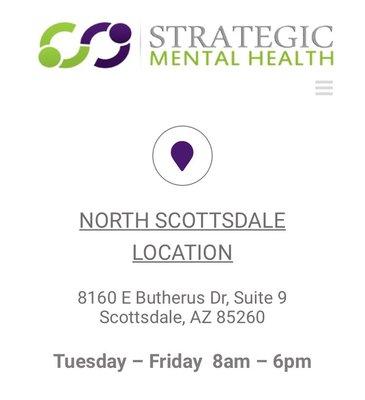 Strategic Mental Health Scottsdale