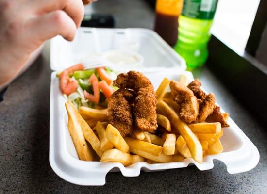 Chicken finger platter