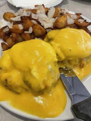 Crab Cake Eggs Benedict