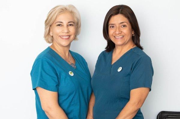 Victoria and Teresa are Licensed Massage Therapist for the state of FL