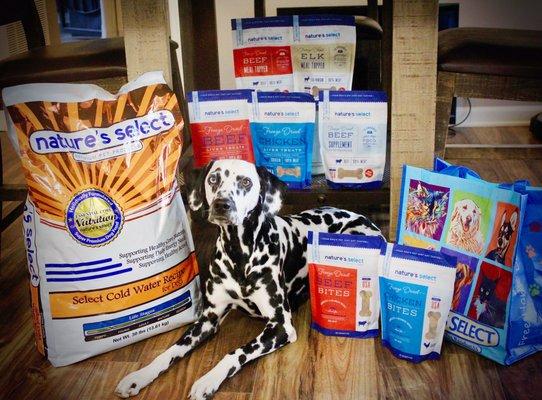 Nature's Select Dogs love our pet food products!