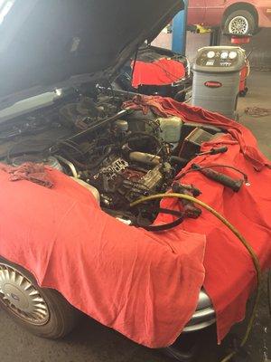 1997 Buick LeSabre 3.8L intake gasket replacement.