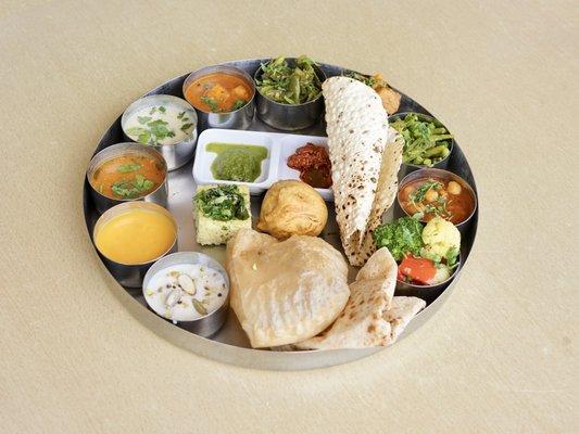 Rajwadi WeekEnd Special Thali