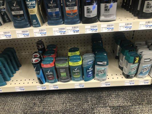 Just because I might be only person ever to have a Yelp photo of deodorant.