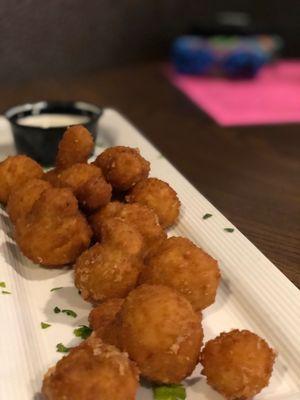 Fried mushrooms