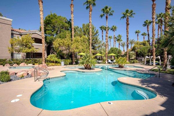 Resort style pool