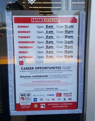 Family Dollar Store,California Street, Yucaipa is a fun and easy shopping experience!