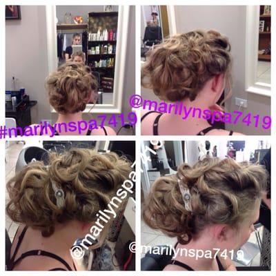 Prom updo