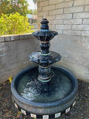 Clean fountain