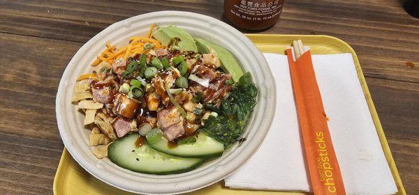 Amazing poke bowls