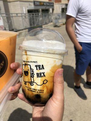 Lava milk tea