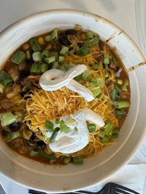 Loaded chili potato