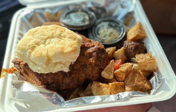 Hot Chicken Biscuit