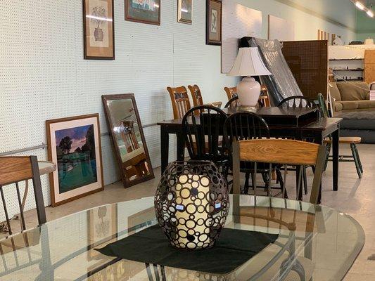 Resale furniture, art and home decor