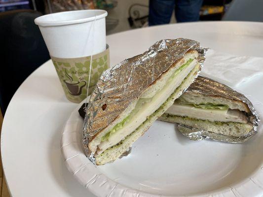 Chicken Pesto Panini