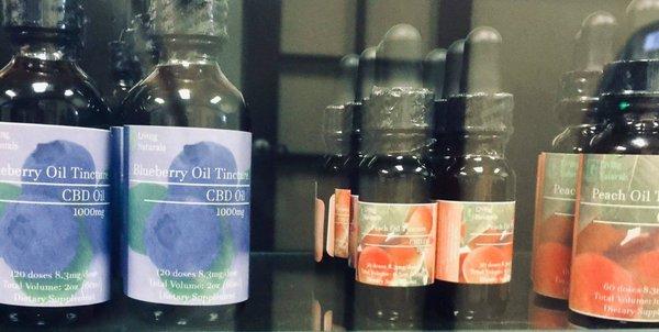 The makers of our CBD Oil strive to make the best tasting options on the market. Here's two of our favorites, Blueberry and Peach