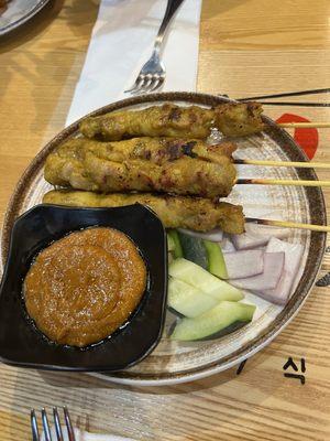 Chicken satays