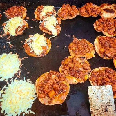 Tacos made on the grill in Berthoud, Colorado