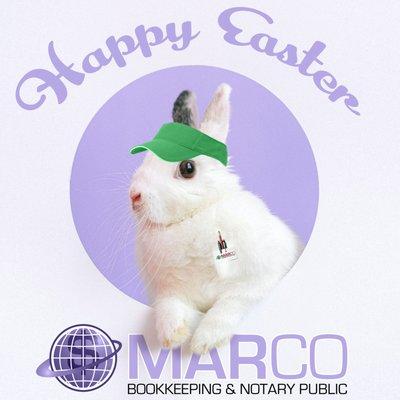 Happy Easter from Marco Bookkeeping and Notary Public
 
 #happyeaster #bookkeeper #marcobookkeeping #bookkeeping #smallbusiness #accounting