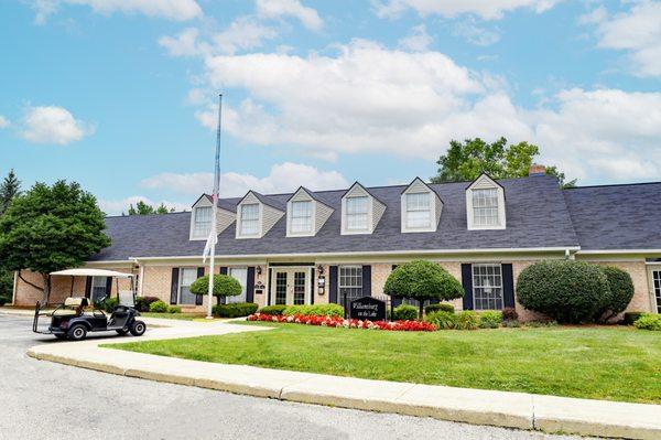 Leasing Office at at Williamsburg on the Lake Apartments Mishawaka