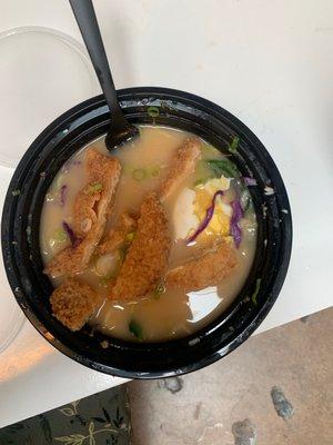 Crispy Chicken Ramen