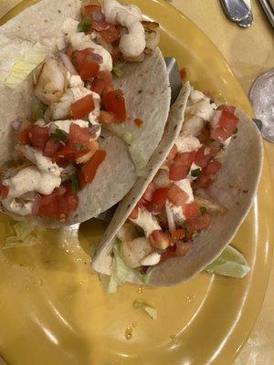 Shrimp tacos