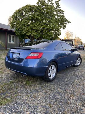 20% tint all around with a 5% visor strip on the windshield