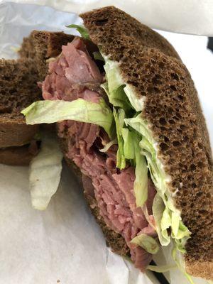 Pastrami sandwich! Simple deliciousness.